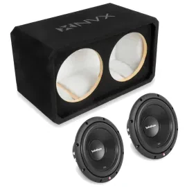 Сабвуфер NVX NE102S 2x10", закрытый, 3/4" MDF