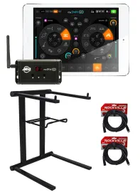 American DJ MYDMX GO Lighting Control App for iPad/Android Tablets+Laptop Stand