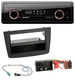 Автомагнитола для Alfa Romeo Mito 955 (с 2014) Blaupunkt 1DIN USB/SD/AUX MP3, черный