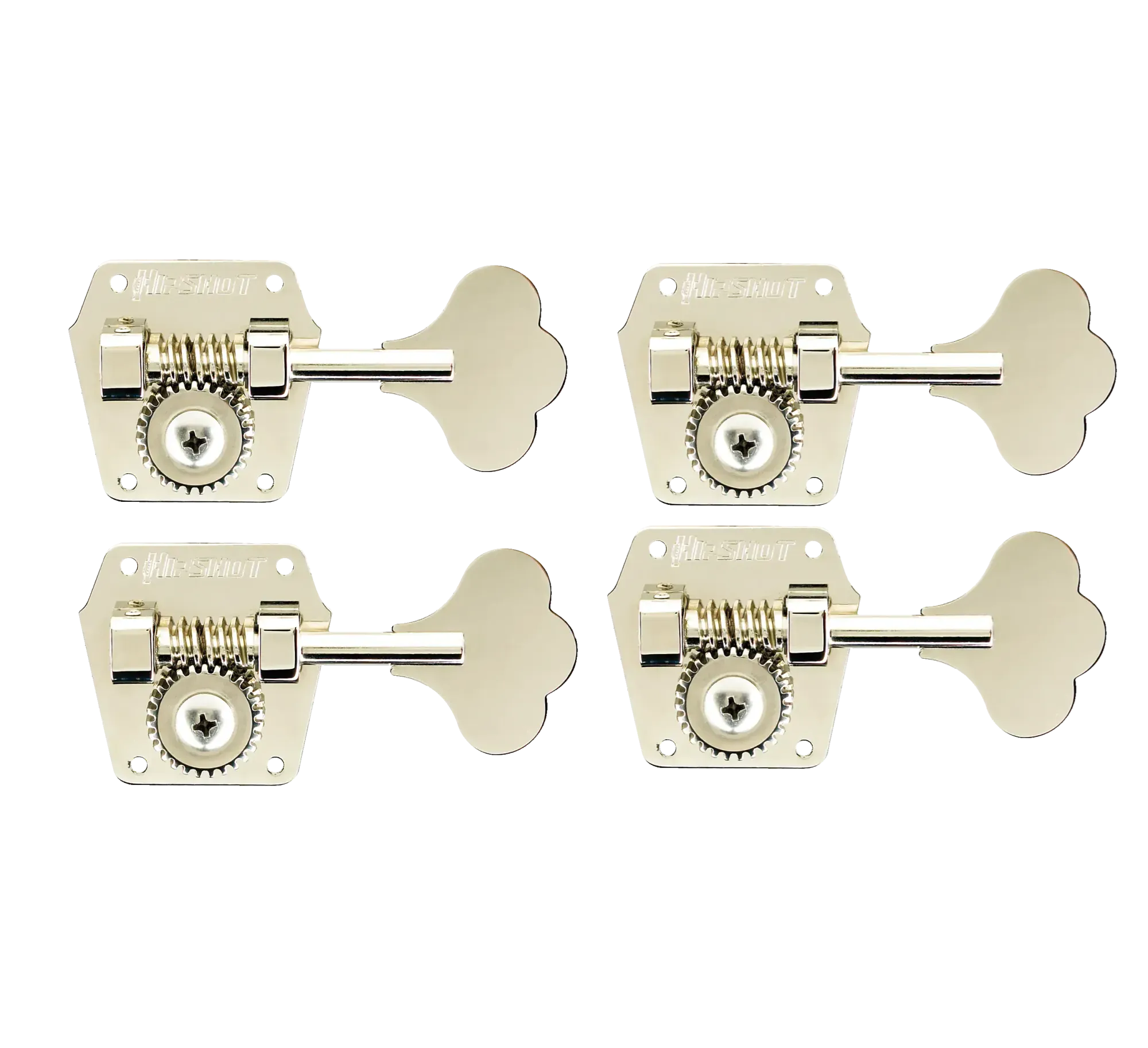 Колки для бас-гитары Hipshot 20310N Nickel (4 штуки)