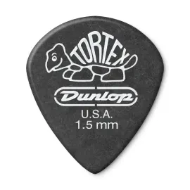 Dunlop 482R150 Tortex Pitch Black Jazz III 72Pack  медиаторы, толщина 1.5 мм, 72 шт.
