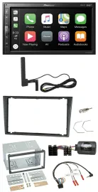 Pioneer USB 2DIN Bluetooth DAB Lenkrad Autoradio für Opel Corsa C 200-2004 charc