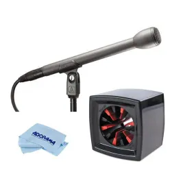 Audio-Technica AT8004L Handheld Omnidirectional Dynamic Interview Microphone, 9.