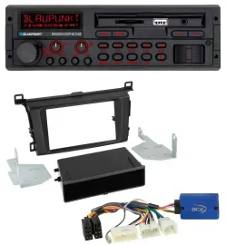 Blaupunkt SD MP3 USB Bluetooth DAB Autoradio für Toyota RAV-4 (ab 2013)