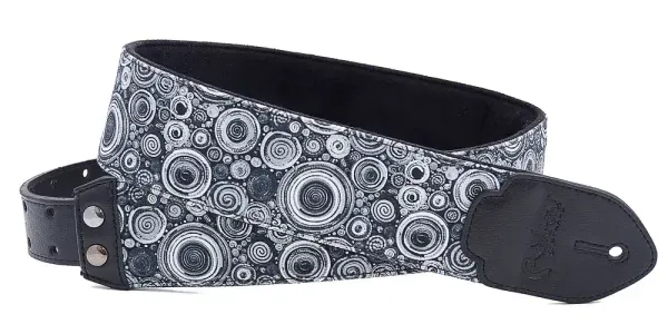 Ремень для гитары RightOn Straps 8401020030701 Bubbles Black