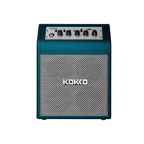 Комбоусилитель для электрогитары Kokko KG-15 Mini Bomb Blue 15W 4x3