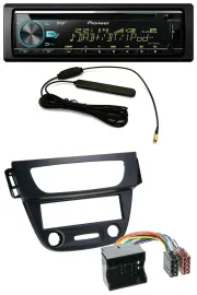 Автомагнитола для Renault Megane 3 (2009–2014) Pioneer CD/MP3/AUX/DAB/USB, Quadlock, черный