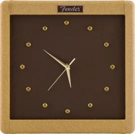 Fender™ Tweed Wall Clock Model #: 9170000007 - Battery Operated