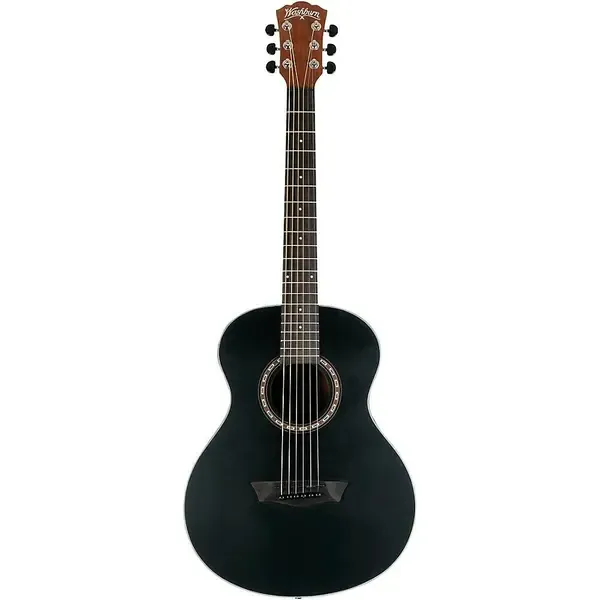 Акустическая гитара Washburn G-Mini 5 BK Travel Matte Black