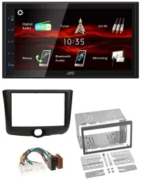 JVC USB Bluetooth MP3 DAB 2DIN Autoradio für Toyota Yaris (1999-2003)