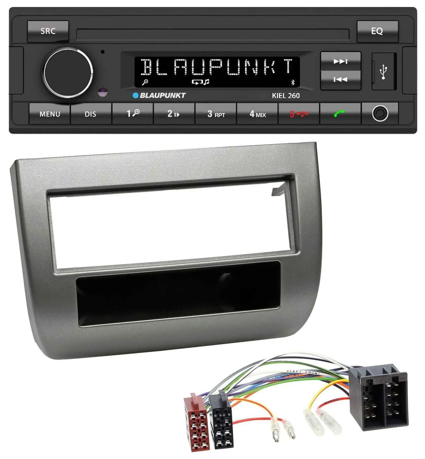 Blaupunkt USB DAB Bluetooth MP3 Autoradio für Lancia Y 843 03-11 dunkelsilbermet