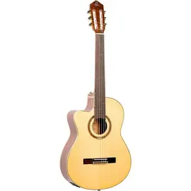 Классическая гитара с подключением Ortega Performer RCE138SN-L Left-Handed Natural