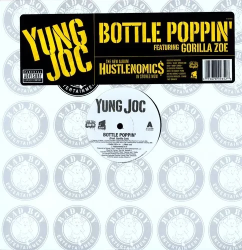 Виниловая пластинка Yung Joc – Bottle Poppin' (Релиз 2007)
