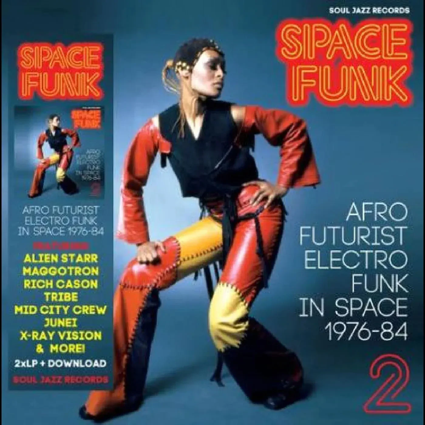 Виниловая пластинка Various – Space Funk 2: Afro Futurist Electro Funk in Space 1976-84 (Релиз 2023)