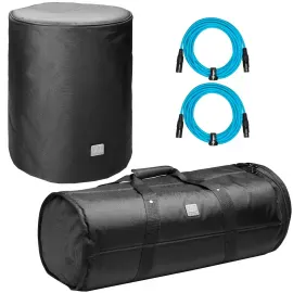 LD Systems MAUI 5 Transport Bags for Columns + Subwoofer & XLR Cables