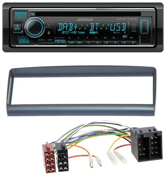 Kenwood MP3 Bluetooth DAB USB CD Autoradio für Alfa Romeo Spider GTV 1994-2005