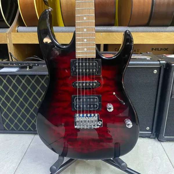 Ibanez RG Gio GRX70QA Transparent Red Burst купить в SKIFMUSIC | 59856