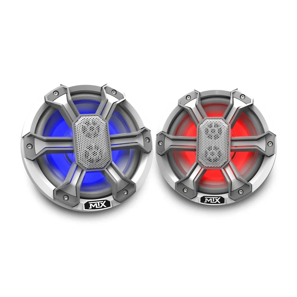 Морская акустическая система MTX MA65C-W 6.5", коаксиальная, RGB-подсветка, белая