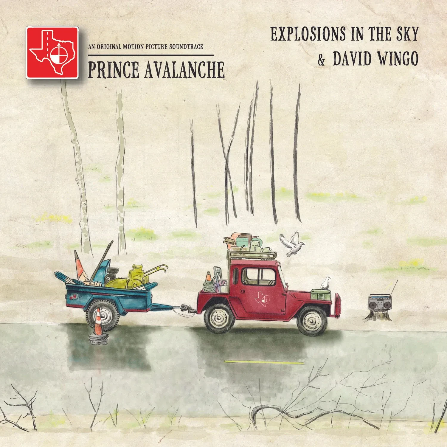 Виниловая пластинка Explosions In The Sky, David Wingo – Prince Avalanche