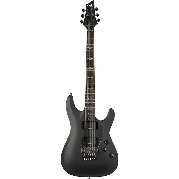 Электрогитара Schecter Demon-6 Floyd Rose Satin Aged Black