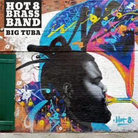 Виниловая пластинка Hot 8 Brass Band – Big Tuba, фиолетовый, жёлтый и синий винил (Релиз 2025)