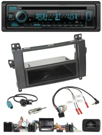 Kenwood Bluetooth DAB CD Lenkrad USB Autoradio für Mercedes A-Klasse W169 B-Klas