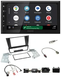 Kenwood DAB Bluetooth USB Lenkrad 2DIN Autoradio für BMW 3er E90 E91 E92 E93 PDC