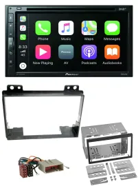 Pioneer DVD 2DIN MP3 DAB Bluetooth USB Autoradio für Ford Fiesta 03-05 Fusion 02