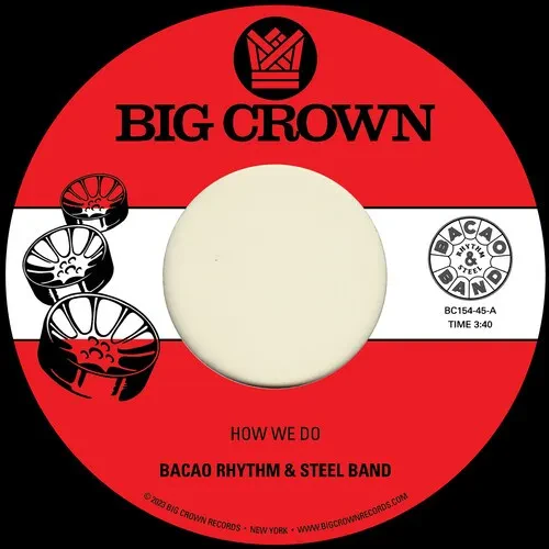 Виниловая пластинка Bacao Rhythm & Steel Band – How We Do / Nuthin' But a G Thang 7" (Релиз 2023)