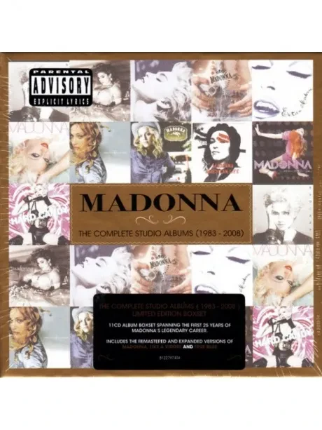 CD-диск CD-диск MADONNA – The Complete Studio Albums (1983-2008) (набор, 11 шт.)