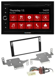 Blaupunkt MP3 DVD Bluetooth DAB 2DIN USB Autoradio für Nissan Juke (ab 2014)