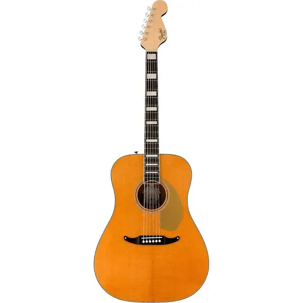 Электроакустическая гитара Fender California King Vintage Acoustic-Electric Guitar Aged Natural