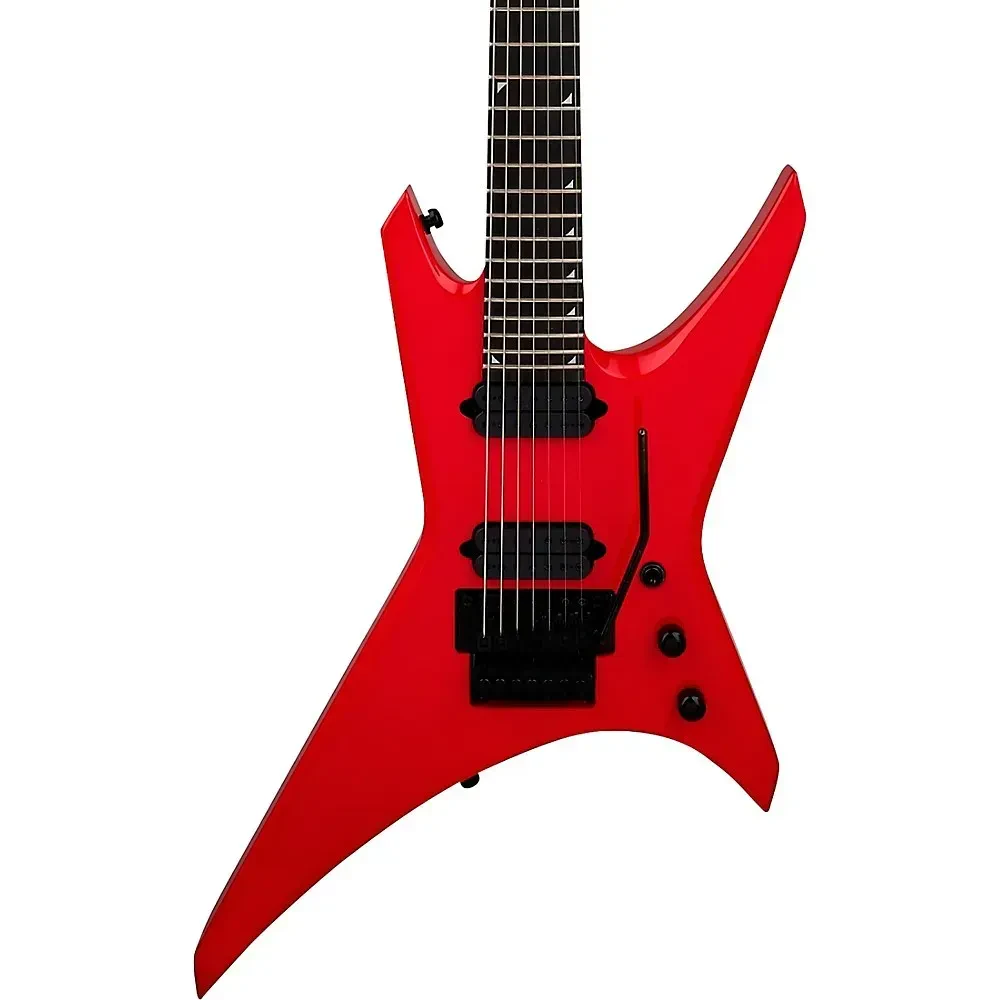 Электрогитара Jackson Pro Series Signature Dave Davidson Warrior WR7 (7-String, 26.5", Floyd Rose, Ferrari Red) с чехлом