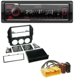 Автомагнитола для Mazda MX-5 (с 2008) Kenwood MP3, Bluetooth, USB, DAB