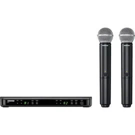 Микрофонная радиосистема Shure BLX288/SM58 Wireless Dual System W/Two SM58 Handheld Transmitters Band H10