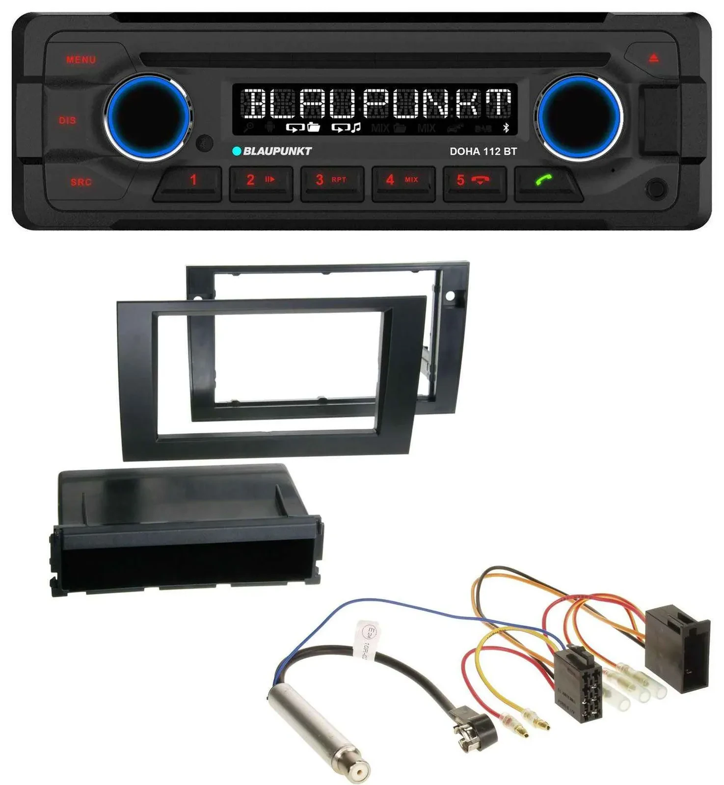 Blaupunkt AUX MP3 CD Bluetooth USB Autoradio für Audi A4 B6 B7 2001-2008 Symphon