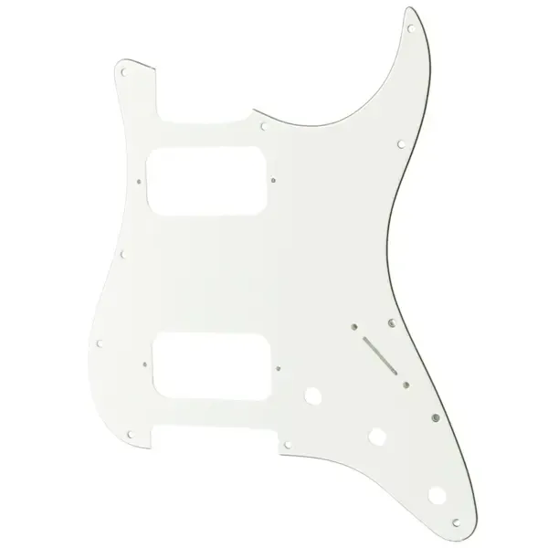Пикгард Musiclily MX2248WH Fender Stratocaster HH, 3 слоя, белый