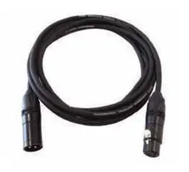 DMX-кабель Leem DMX2-10 Black 10 м