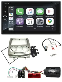 Blaupunkt USB DAB Bluetooth 2DIN TMC Lenkrad Navigation für Mazda 5 CR 2005-2010