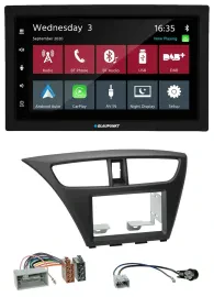 Blaupunkt 2DIN MP3 USB Bluetooth DAB Autoradio für Honda Civic Hatchback ab 12
