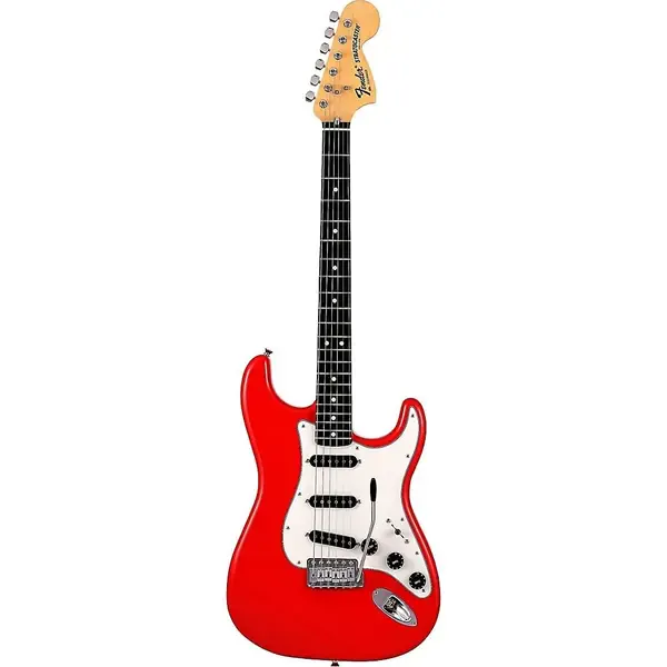 Электрогитара Fender Made in Japan Limited International Color Stratocaster Guitar Morocco Red