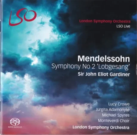 JOHN ELIOT GARDINER - Mendelssohn: Symphony No 2 'Lobgesang' (SACD+Blu-ray)