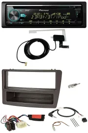 Pioneer MP3 Lenkrad CD USB DAB Autoradio für Honda Civic 04-06 anthrazit