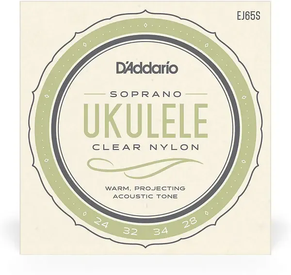 Струны для укулеле сопрано D'Addario EJ65S