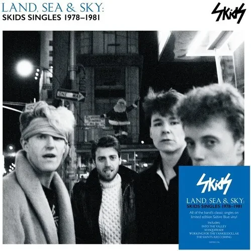Виниловая пластинка Skids - Land Sea & Sky: Skids Singles 1978-1981 - 140-Gram Saltire Blue Colored