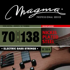 Струны для бас-гитары 70-138 Magma Strings BE250N