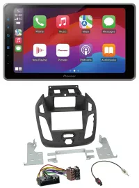 Pioneer MP3 USB DAB Bluetooth 2DIN Autoradio für Ford Transit 2012-2018 Display
