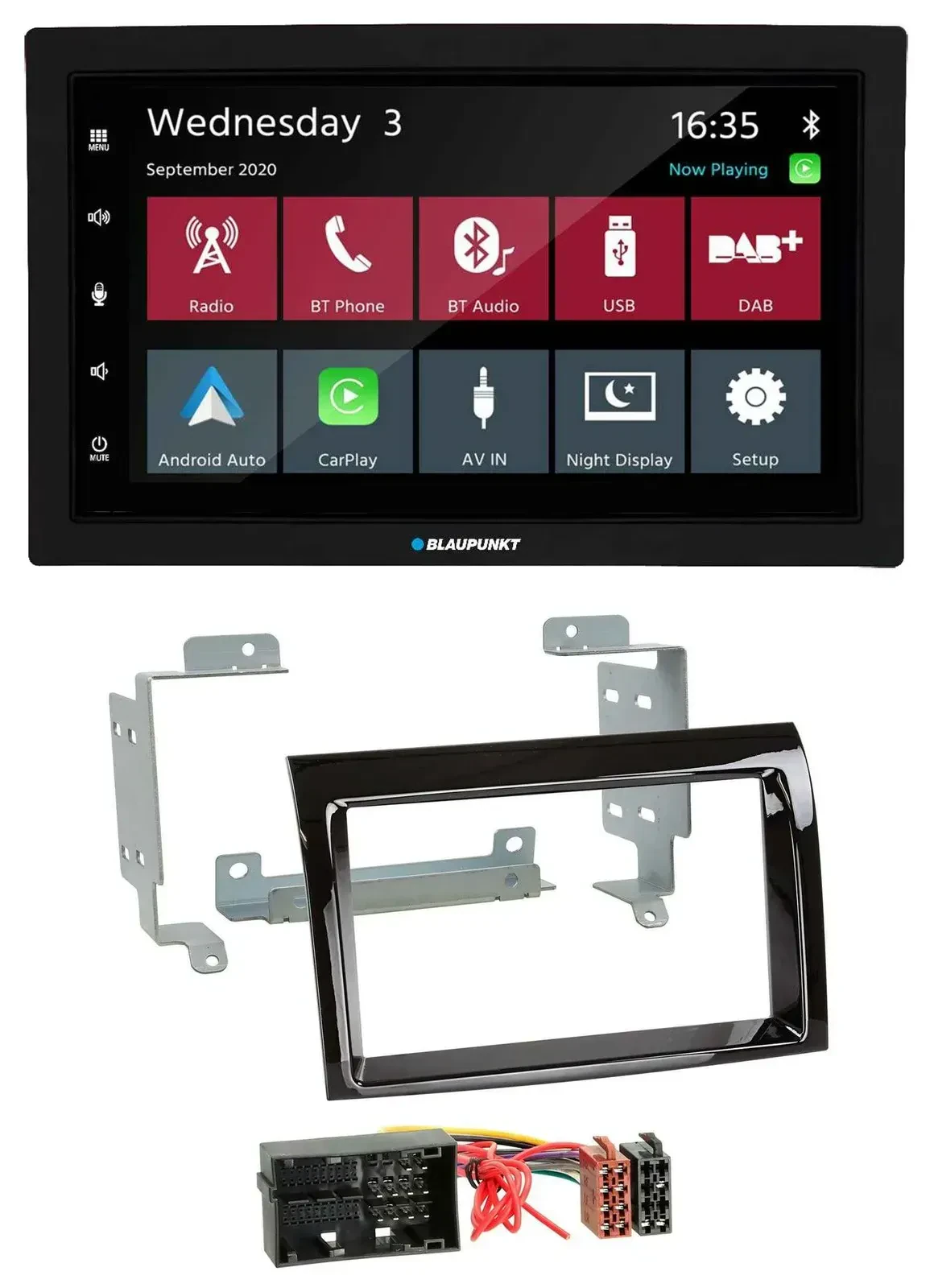 Blaupunkt DAB Bluetooth USB MP3 2DIN Autoradio für Fiat Ducato Peugeot Boxer Cit