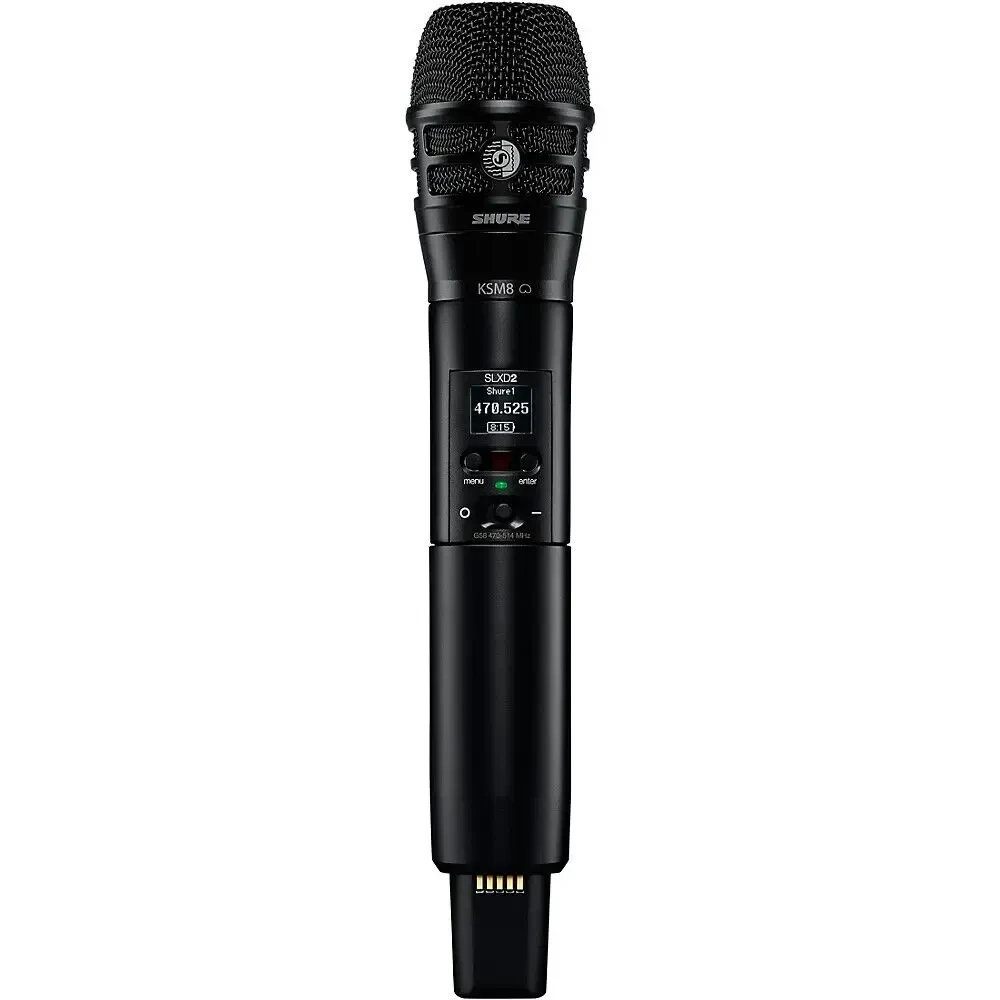 Передатчик для радиосистем Shure SLXD2/K8B Handheld Transmitter With KSM8 Capsule Band J52