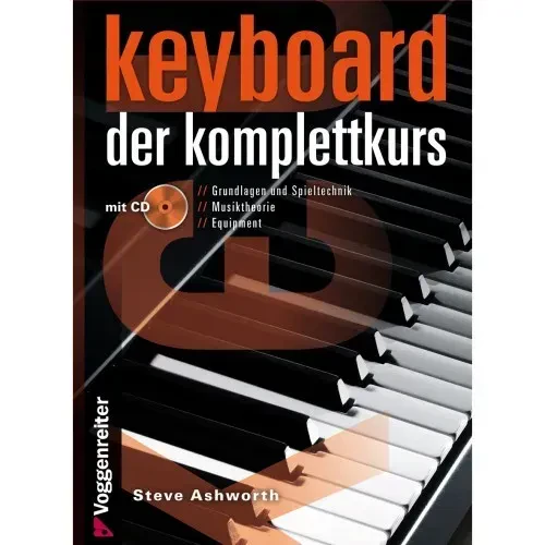 Учебное пособие Voggenreiter Keyboard Komplettkurs
